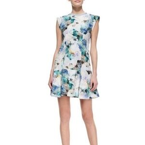Rebecca Taylor Floral Watercolor Dress